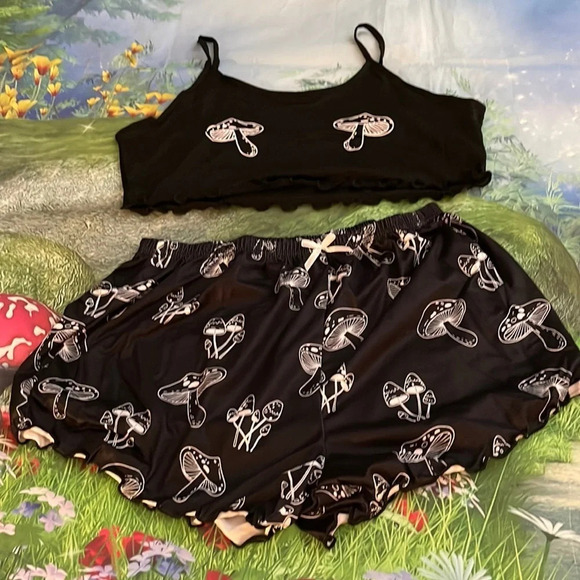 Mushy PJ Shorts and Cami, Size Large, NWOT - Picture 1 of 8